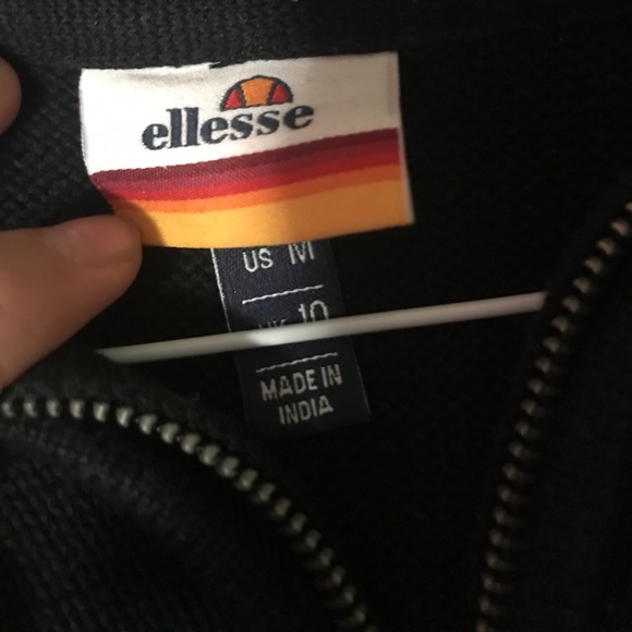 Ellesse cropped quarter zip sweater - Picture 4 of 4